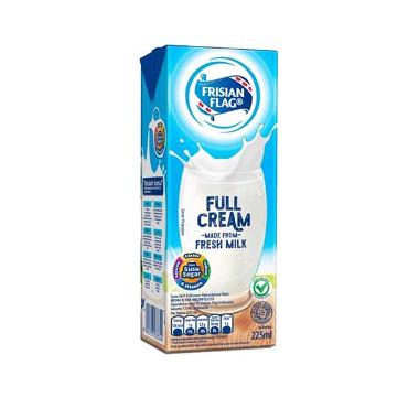 Promo Harga Frisian Flag Susu UHT Purefarm Full Cream 225 ml - Blibli