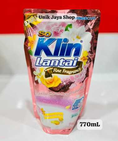 Promo Harga So Klin Pembersih Lantai Hijau Fruity Apple 780 ml - Blibli