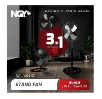 Kipas Angin Berdiri Dinding 18 inch Nagoya NGY-1803SF
