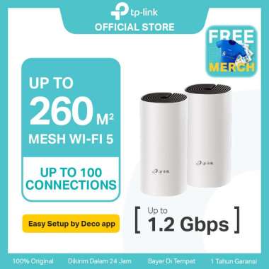 TP-Link Deco M4(2pcs/pack) AC1200 Whole Home Mesh Wi-Fi System router