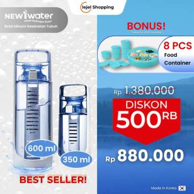 NEW I-WATER Alkali Hydrogen - Lejel Home Shopping