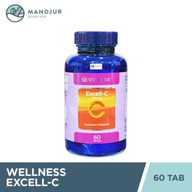 Wellness Excell C 1000 mg 60 Tablet - Suplemen Vitamin C 1000 mg