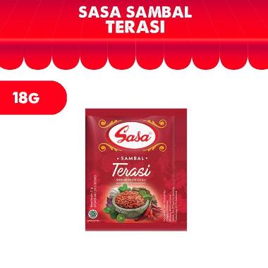 SASA Sambal Terasi [10 pcs/18 g]