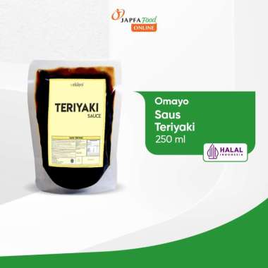Omayo Teriyaki Sauce / Saus Teriyaki / Bumbu Teriyaki 250 gr