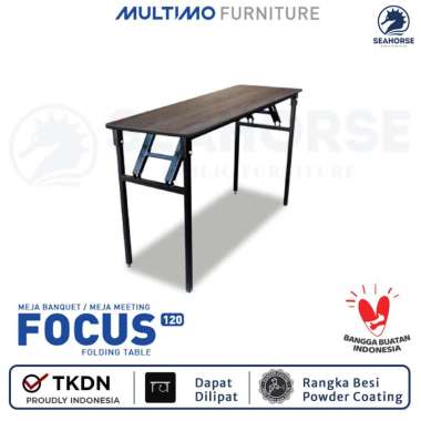 Seahorse Focus 120 - Folding Tables Meja IBM Meja Kerja Lipat Meja Kantor
