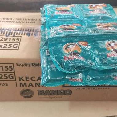 Promo Harga Bango Kecap Manis per 12 pcs 20 ml - Blibli