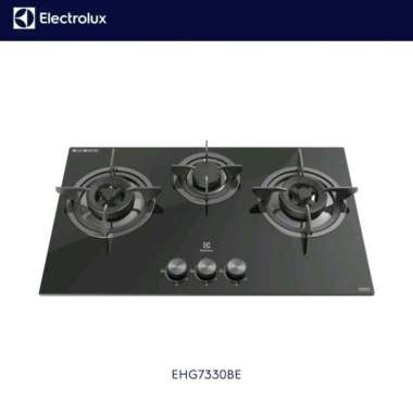 Electrolux EHG7330BE Kompor Gas Tanam 3 Tungku 78 Cm