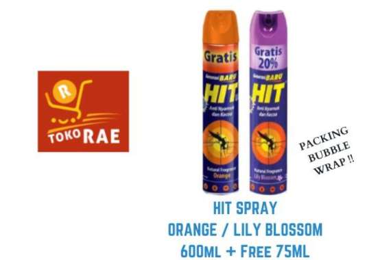 Hit Spray Lily Blossom 600 ML + GRATIS 75 ML