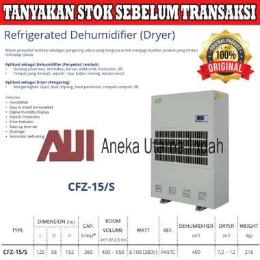 GEA CFZ-15/S Dehumidifier - Pengering Ruangan