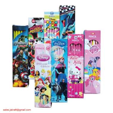 PENSIL 2B KARAKTER KARTUN MURAH FROZEN