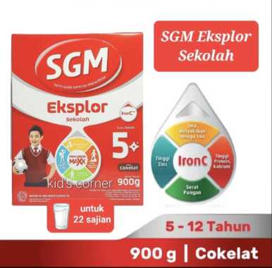 Promo Harga SGM Eksplor 5+ Susu Pertumbuhan Coklat 900 gr - Blibli