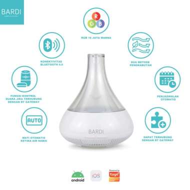 [READY | SAMEDAY] BARDI Smart Aroma Diffuser Putih