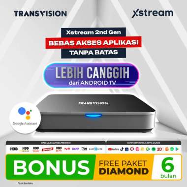 TRANSVISION XSTREAM 2ND GEN Paket DIAMOND 6 Bulan