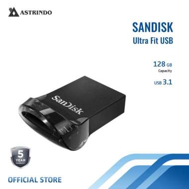 Sandisk Ultra Fit USB 3.1 Flashdisk 128 GB - (SDCZ430-128G-G46)