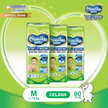 Mamy Poko Pants Xtra Kering Slim Tidak Gembung