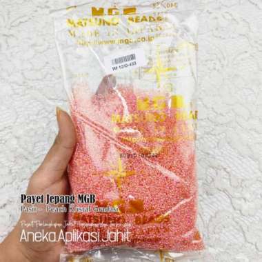 1 PON PAYET JEPANG MGB 433 PEACH KRISTAL PELANGI (450 GRAM) 433-BAMBU