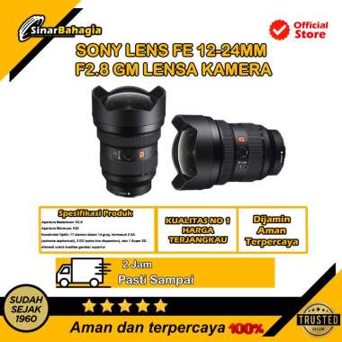 SINAR BAHAGIA - SONY Lens FE 12-24mm F2.8 GM Lensa Kamera
