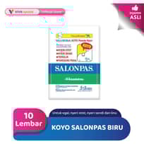 Koyo Salonpas Biru Pereda Nyeri Otot/Pegal Linu (10 Lembar)
