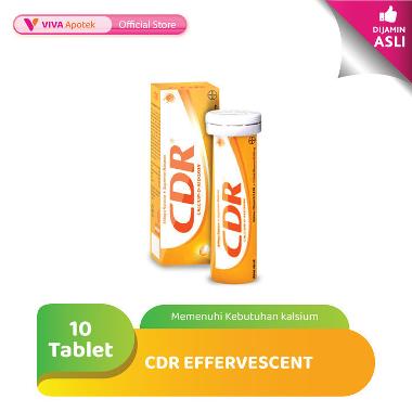 CDR Effervescent Memenuhi Kebutuhan Kalsium (10 Tablet Eff)