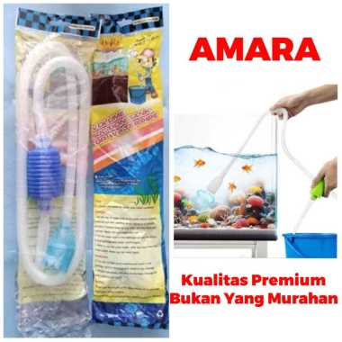 Cleaner Pump Sipon Sifon Alat Penguras Penyedot Air Aquarium Aquascape