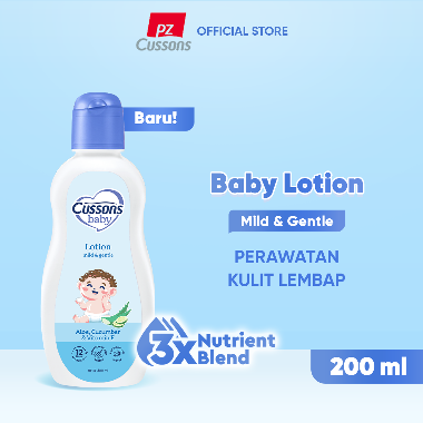Cussons Baby Lotion Mild & Gentle - Losion Bayi 200ml