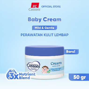 Cussons Baby Cream Mild & Gentle - Krim Bayi 50gr