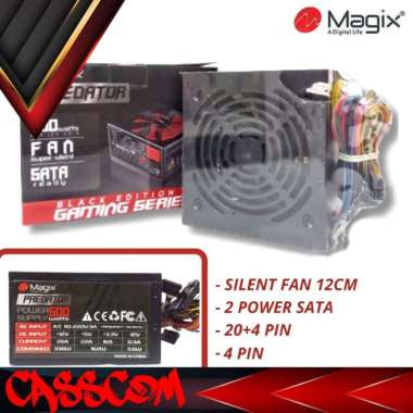 PSU Magix Predator 500w Gaming Series Power Supply
