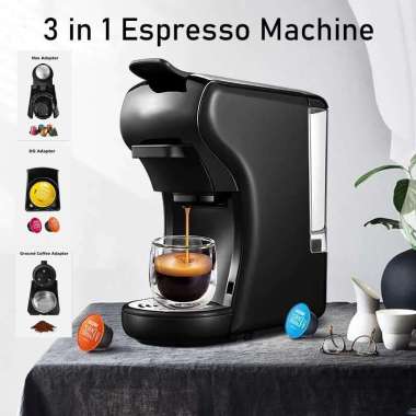 Mesin Kopi 19Bar 3in1 Capsule Espresso for Nespresso Dolce Gusto coffe maker pembuat kopi