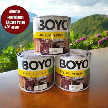 Avian Boyo Cat Politur plitur warna, cat vernis 500 ml warna Boyo 500 ml jati
