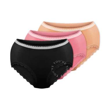 You've (You Have) Celana Dalam Panty Pakaian Dalam Wanita CD 300038 Multicolor