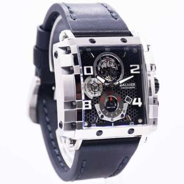 Balmer 8130 Jam Tangan Balmer Tali Kulit - Jam Tangan Pria Original B.8130MS,LT Silver Black