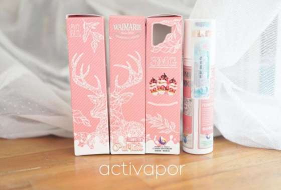 Waimarie Strawberry Parfait 6mg 60ml Liquid Vape Djurez