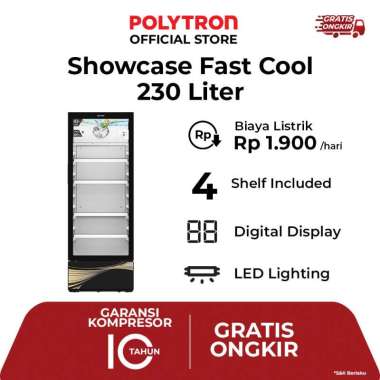 POLYTRON Showcase 230 Liter SCN 227 SCN 187