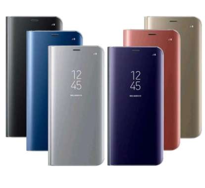 Sarung Buku Flip Casing Mirror View Case Vivo V20 / vivo Y12S Flip Cover View sarung Dompet Kesing C