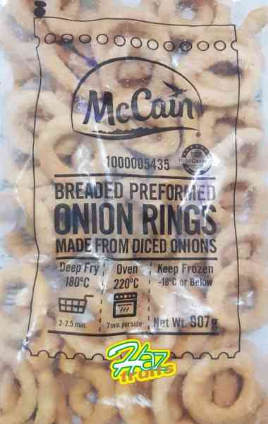 McCAIN USA Appetizer Breaded Onion Ring 0.907 KG I ONION RING