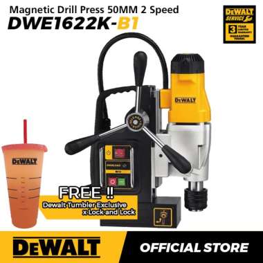 Dewalt Magnetic Drill Press / Bor Magnet Listrik 1200W 50mm DWE1622K