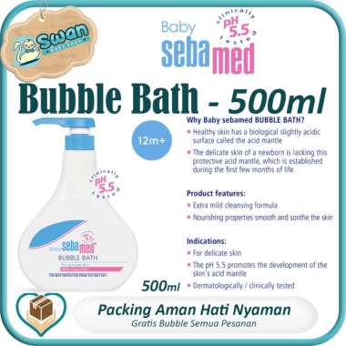 Sebamed Baby Bubble Bath Sabun Mandi Bayi [500 mL]