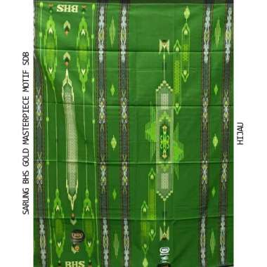 SARUNG BHS MASTERPIECE MOTIF SDB HIJAU