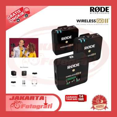 Rode Wireless GO II Dual Wireless Microphone/Rode Wireless GO 2 ORI SINGLE