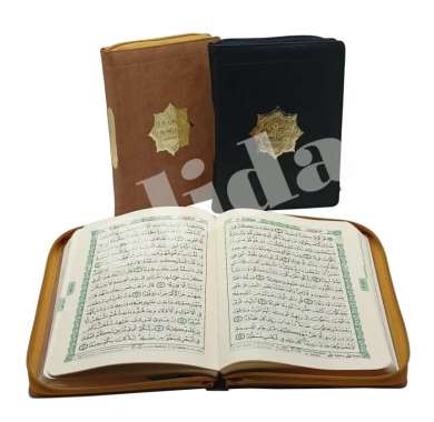 AlQuran Tajwid Diponegoro ukuran A5, Al-Quran Mushaf Jacket resleting