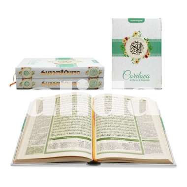 Alquran Syaamil Cordova A5 For Woman, Al-Quran Terjemah, Quran Cordova Hijau