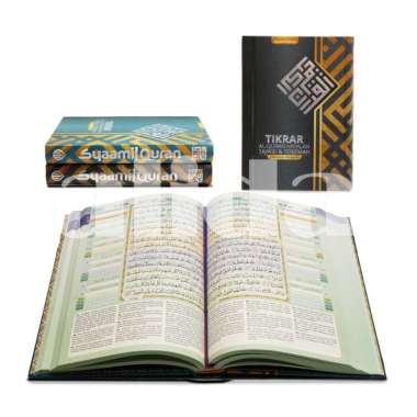 Alquran Hafalan Tikrar Kufi A5 Al-Quran Hafalan, Alquran Tikrar Syaamil Quran Hitam