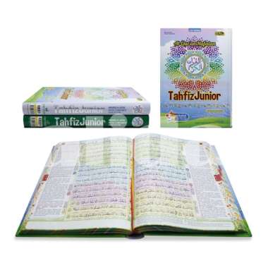 Alquran Hafalan Anak Tahfiz Junior uk B5 Al-Quran Hafalan Tajwid Warna Cordoba