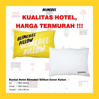 BLIMEBEL Bantal Hotel Florenza (Ukuran 45 x 65 cm) / Bantal Murah / Bantal Grosir