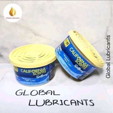 ALL NEW! California Scents NEWPORT NEW CAR 42Gr - 60Hari (Parfum Mobil Organik) Blue