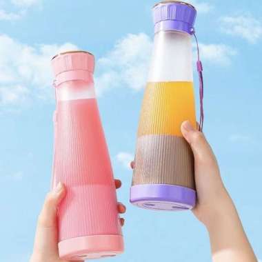 PORTABLE JUICER BLENDER - BLENDER TANPA LISTRIK (warna random) blender crown