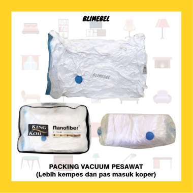 King Koil Nano Fiber Firm Pillow (51x76 cm) Premium +PackingPesawat