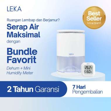 LEKA DH6221 Dehumidifier - Serap Air Penyerap Kelembaban Udara Dryer Serap Lembab Bundle Favorit