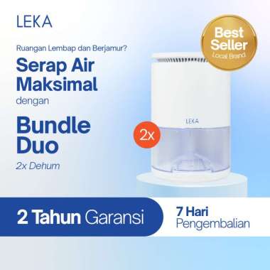 LEKA DH6221 Dehumidifier - Serap Air Penyerap Kelembaban Udara Dryer Serap Lembab Lebih Baik Berdua