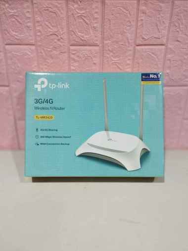 TP LINK TP-LINK TL-MR3420 Router 2 Dua Antena 3G/4G